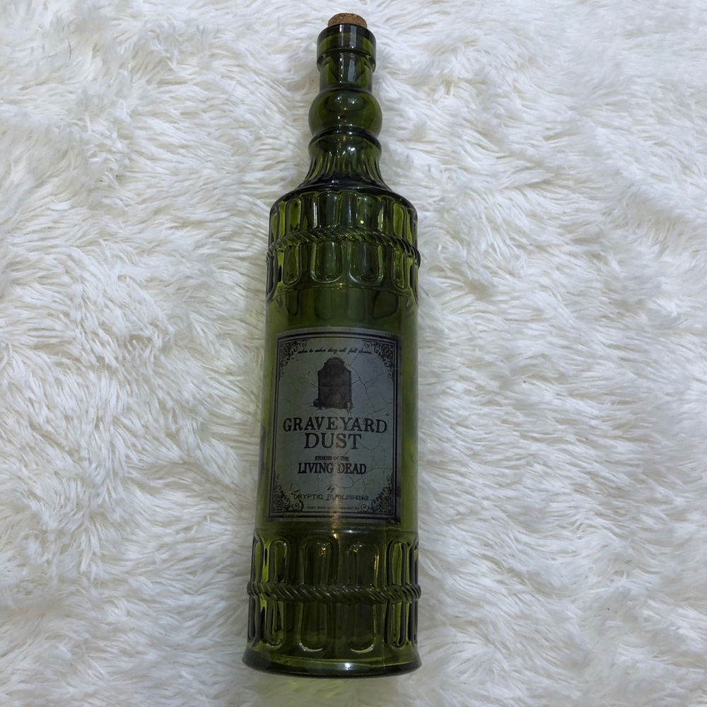 Halloween decor bottle spooky